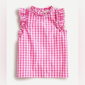 Crewcuts Pink Gingham Kids Top